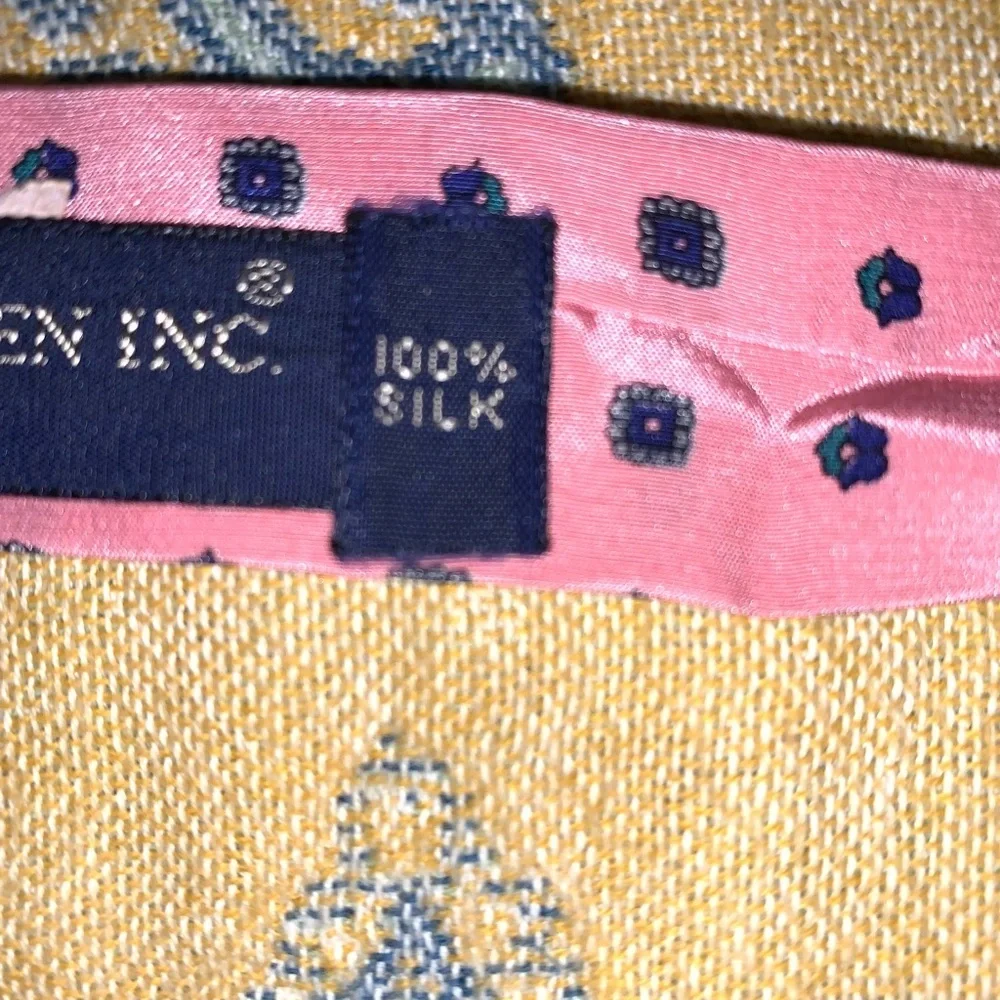 Silk Woman’s tie scarf Pink by Ginnie Johansen 100% Silk
